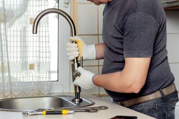 Kitchen Faucet Leak Repair in Wilmington